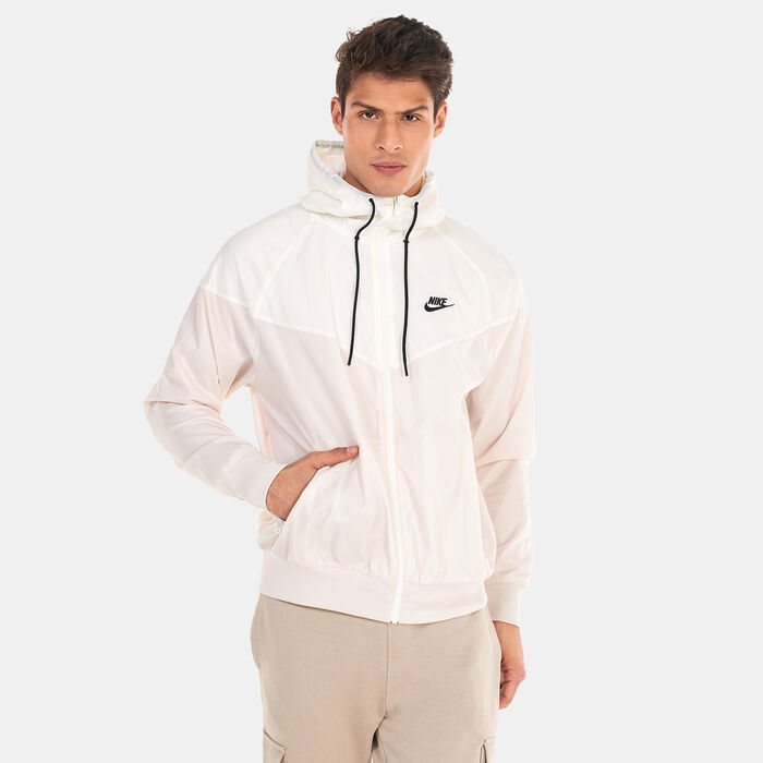 Nike Men's Sportswear Windrunner Hooded Jacket Ivory Nike Men's Sportswear Windrunner Hooded Jacket Ivory image number 0
