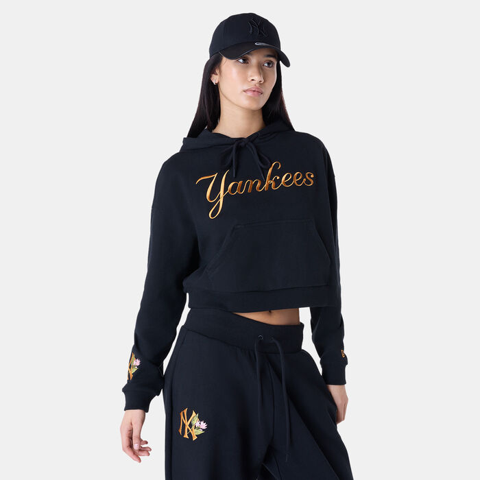 New Era Women's MLB New York Yankees Hoodie Black New Era Women's MLB New York Yankees Hoodie Black image number 0