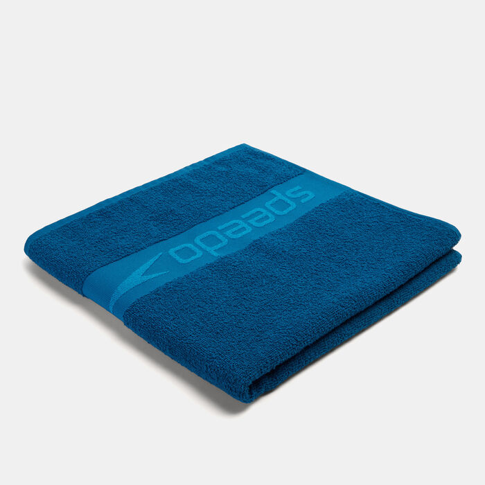 Speedo Speedo Border Towel Blue Speedo Speedo Border Towel Blue image number 1