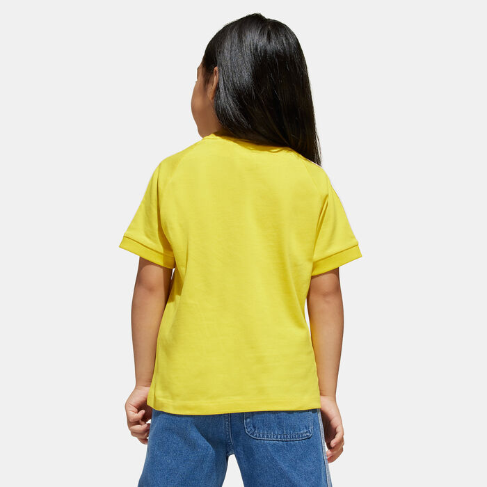 adidas Originals Kids' Smiley World T-Shirt yellow adidas Originals Kids' Smiley World T-Shirt yellow image number 1