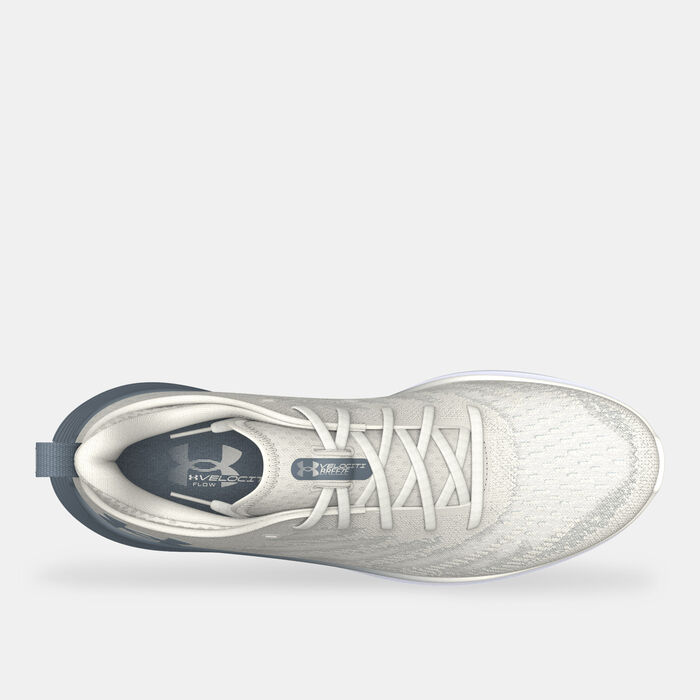Under Armour Men's Velociti 3 Breeze Running Shoes White image number 4