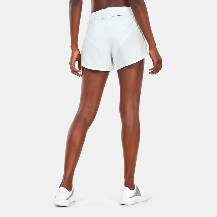 Under Armour Women's UA Fly By Elite 3-Inch Shorts Green Under Armour Women's UA Fly By Elite 3-Inch Shorts Green image number 1