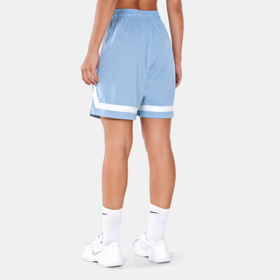 Nike Women's Fly Crossover Basketball Shorts Blue
