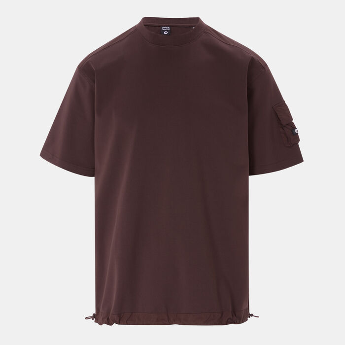 Sun and Sand Sports Men's Hybrid T-Shirt Brown Sun and Sand Sports Men's Hybrid T-Shirt Brown image number 0