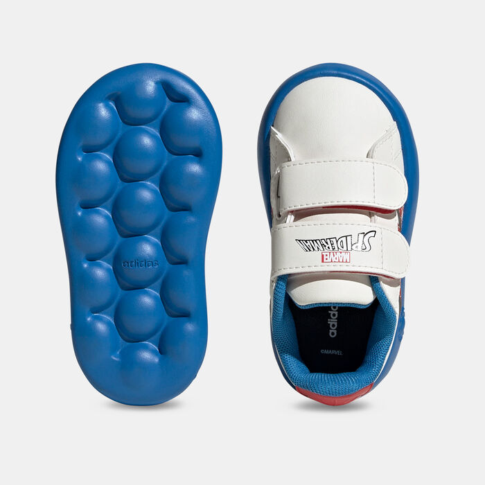 adidas Kids' x Marvel Spider-Man Grand Court Shoes White adidas Kids' x Marvel Spider-Man Grand Court Shoes White image number 4