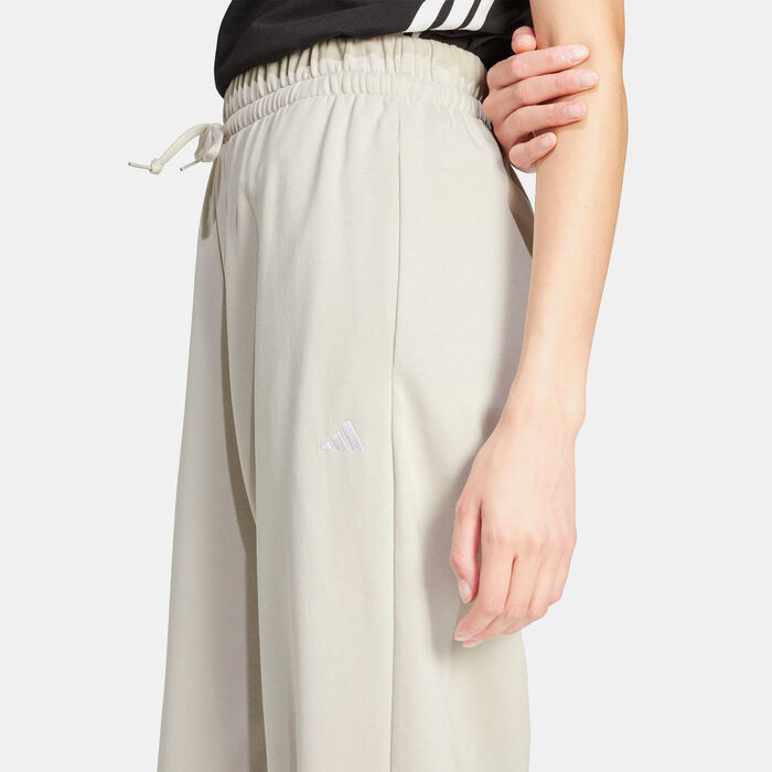 adidas Women's Essentials Sweatpants Beige adidas Women's Essentials Sweatpants Beige image number 3