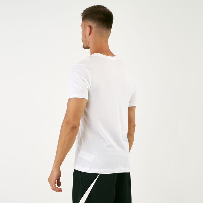 Nike Men's Dri-FIT Training T-Shirt White Nike Men's Dri-FIT Training T-Shirt White image number 1