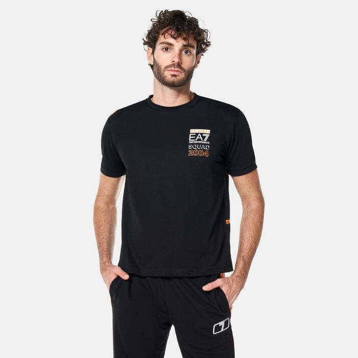 EA7 Emporio Armani Men's Graphic Series T-Shirt Black EA7 Emporio Armani Men's Graphic Series T-Shirt Black image number 0