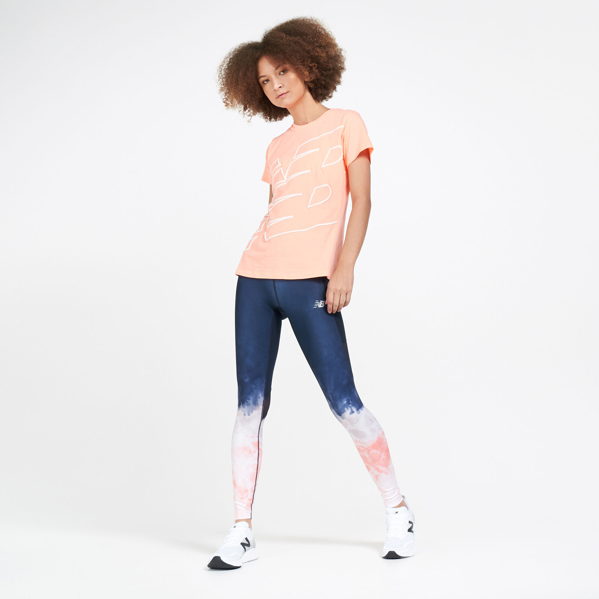 New balance premium 2024 printed impact tight
