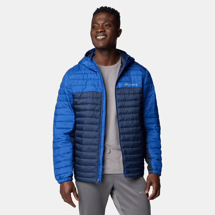 Columbia Men's Silver Falls II Hooded Jacket Blue Columbia Men's Silver Falls II Hooded Jacket Blue image number 0