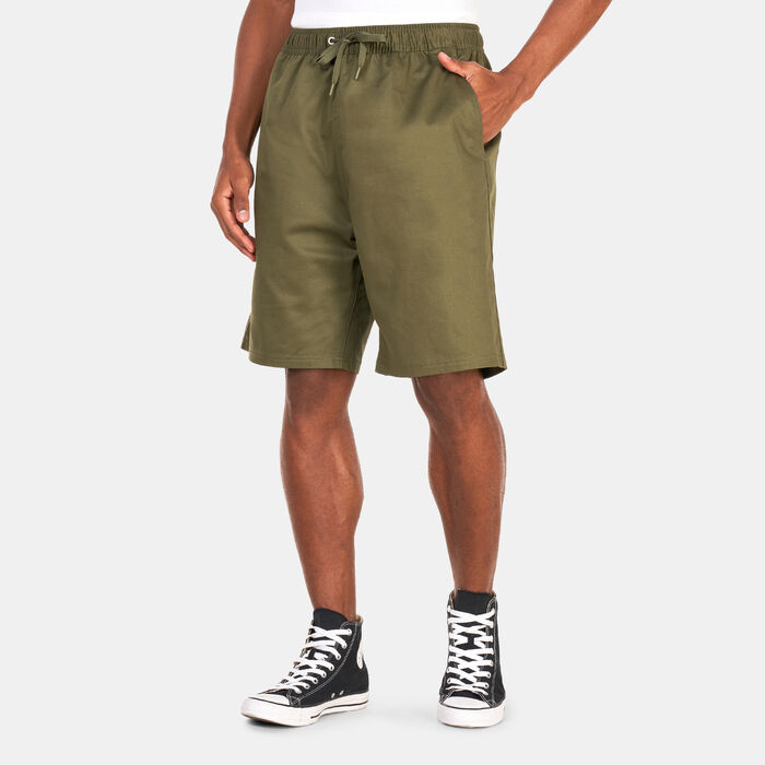 Converse Men's Woven Shorts Green image number 0
