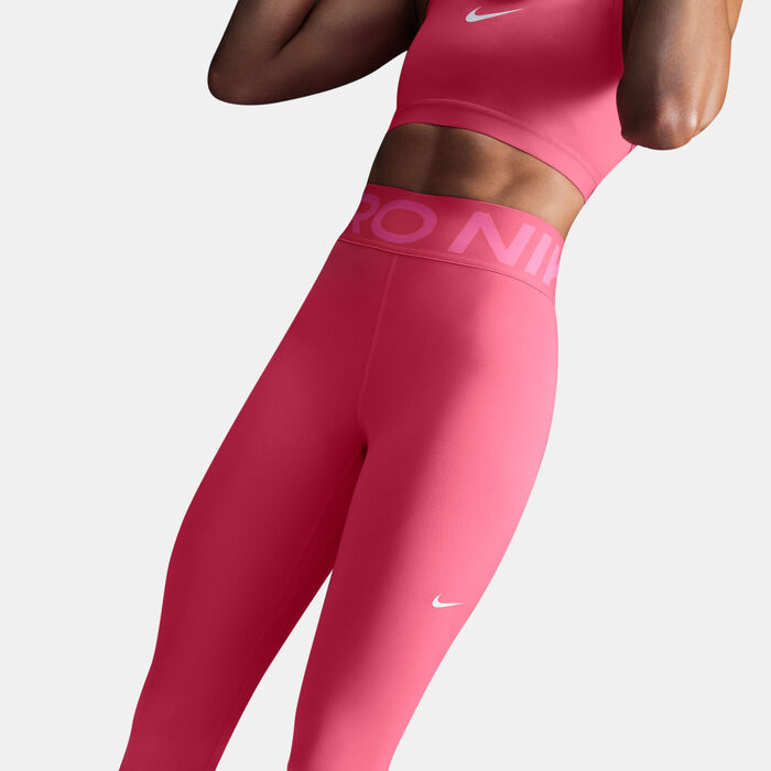Nike Women's Pro Sculpt Training Leggings Pink image number 4