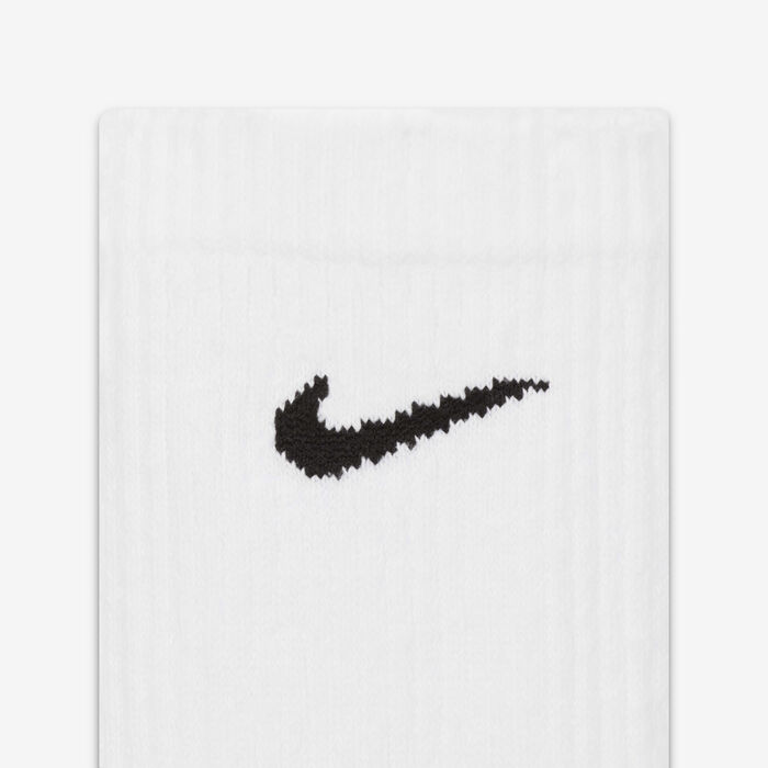 Nike Everyday Plus Cushioned Training Crew Socks (3 Pairs) White Nike Everyday Plus Cushioned Training Crew Socks (3 Pairs) White image number 3