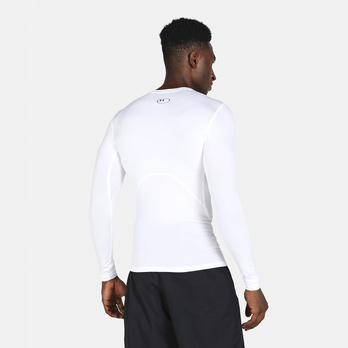 Under Armour Men's HeatGear Armour Training Top White Under Armour Men's HeatGear Armour Training Top White image number 1