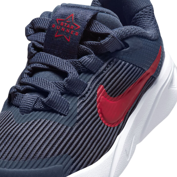 Nike Kids' Star Runner 4 Shoe (Baby And Toddler) Blue image number 4
