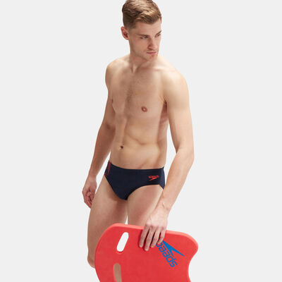 Speedo Men's 7cm Tech Panel Briefs Blue