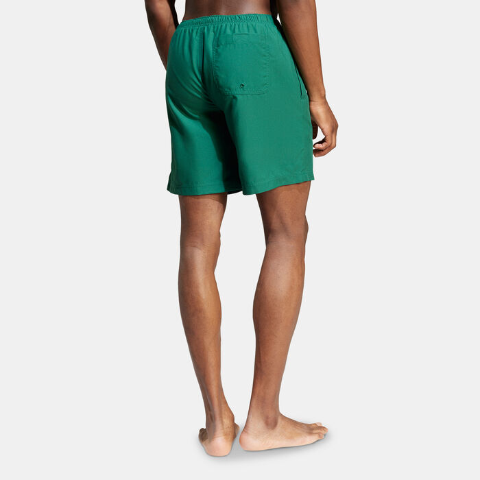 adidas Men's Adicolor Swimming Shorts Green adidas Men's Adicolor Swimming Shorts Green image number 1