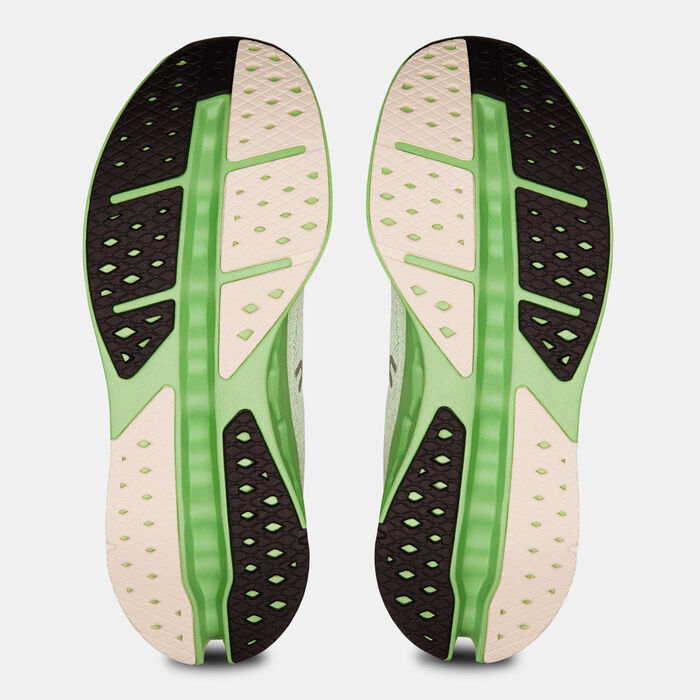 On Men's Cloudsurfer Max Running Shoes White On Men's Cloudsurfer Max Running Shoes White image number 3