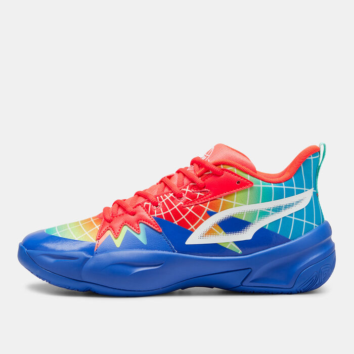 PUMA Men's Genetics Marcus Smart Basketball Shoes Red PUMA Men's Genetics Marcus Smart Basketball Shoes Red image number 0