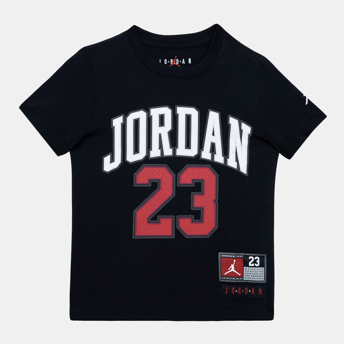 Jordan Kids' Practice Flight T-Shirt (Younger Kids) Black Jordan Kids' Practice Flight T-Shirt (Younger Kids) Black image number 0