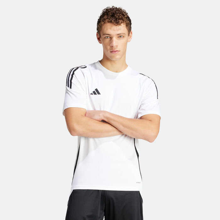 adidas Men's Tiro 24 Football Jersey White adidas Men's Tiro 24 Football Jersey White image number 0