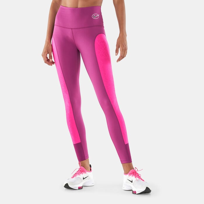 Nike Training Icon Clash Dri-FIT small logo high rise leggings in
