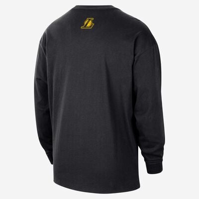 Nike Men's NBA Los Angeles Lakers Essential T-Shirt Black Nike Men's NBA Los Angeles Lakers Essential T-Shirt Black