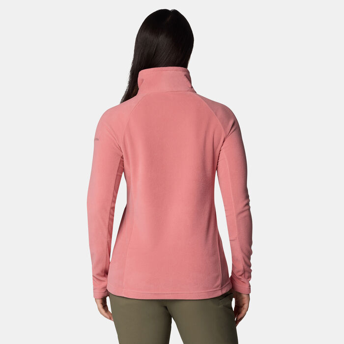 Columbia Women’s Glacial™ IV Half-Zip Fleece Jacket Pink image number 1