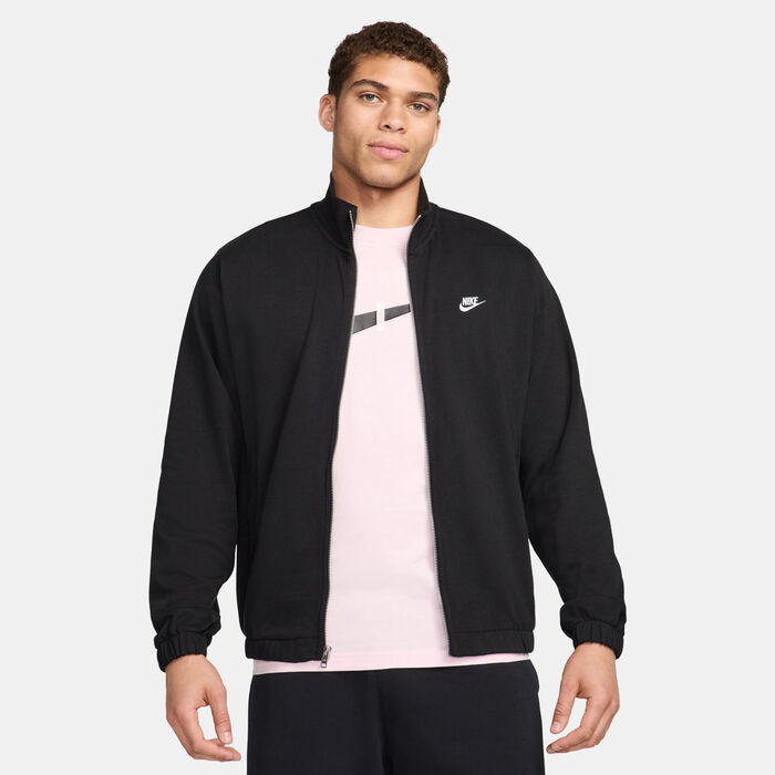 Nike Men's Club Jacket Black Nike Men's Club Jacket Black image number 0