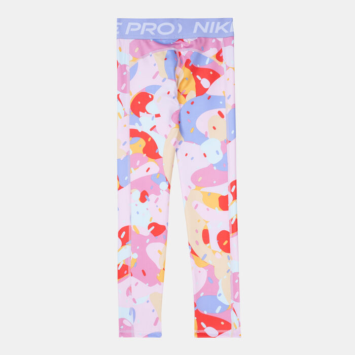 Nike Kids' Pro Dri-FIT Leggings (Older Kids) Black Nike Kids' Pro Dri-FIT Leggings (Older Kids) Black image number 1