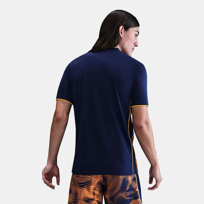 Nike Men's Academy+ Dri-FIT Football Top Blue Nike Men's Academy+ Dri-FIT Football Top Blue image number 1