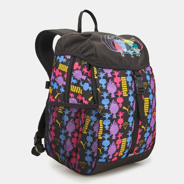 PUMA Kids' x Trolls Backpack Black PUMA Kids' x Trolls Backpack Black image number 2