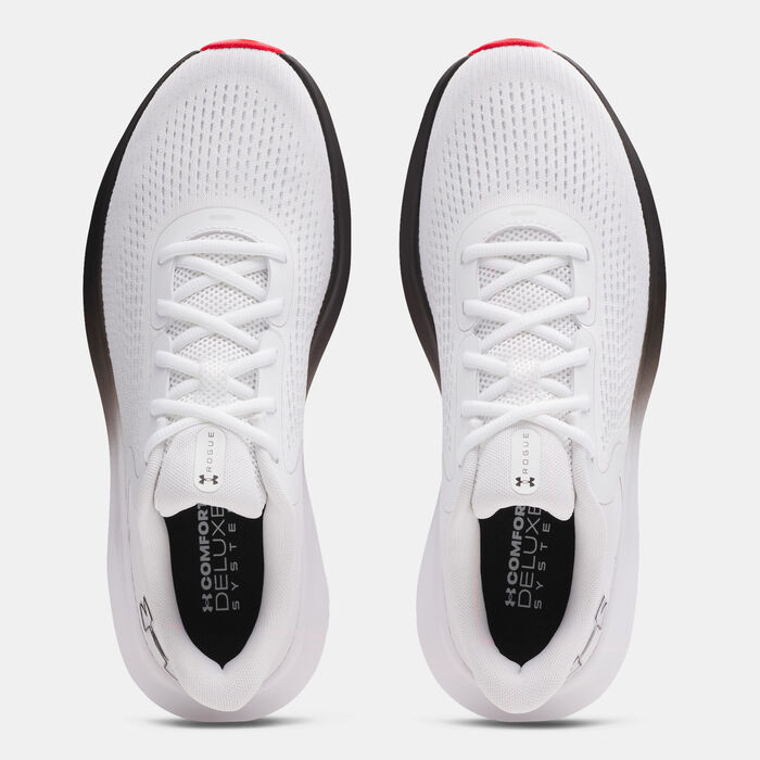 Under Armour Men's Charged Rogue 5 Running Shoes White Under Armour Men's Charged Rogue 5 Running Shoes White image number 4