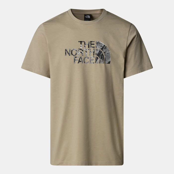 The North Face Men's Easy Graphic T-Shirt Grey The North Face Men's Easy Graphic T-Shirt Grey image number 0