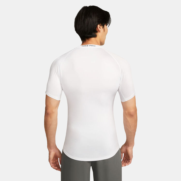 Nike Men's Pro Dri-FIT Training Top White Nike Men's Pro Dri-FIT Training Top White image number 1