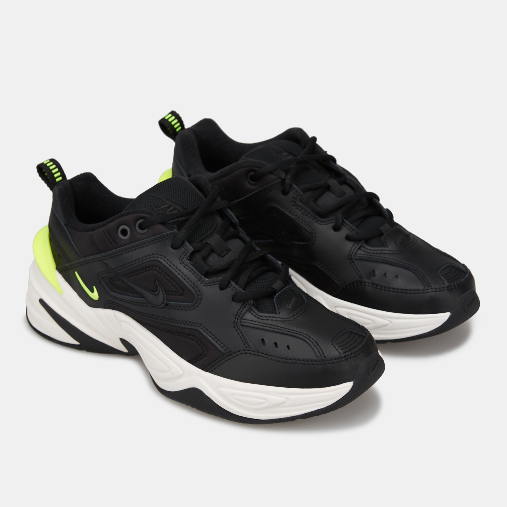 Nike m2k tekno black and green online