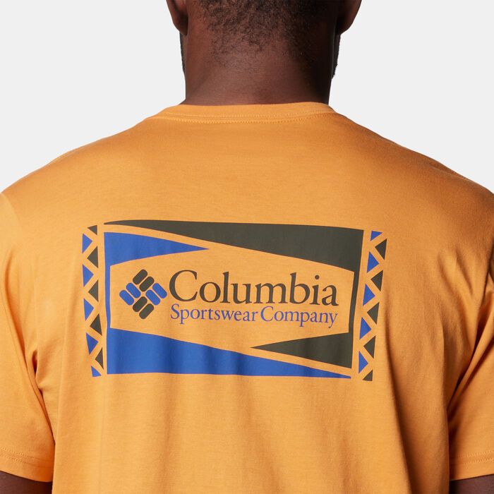 Columbia Men's North Cascades T-Shirt yellow image number 4