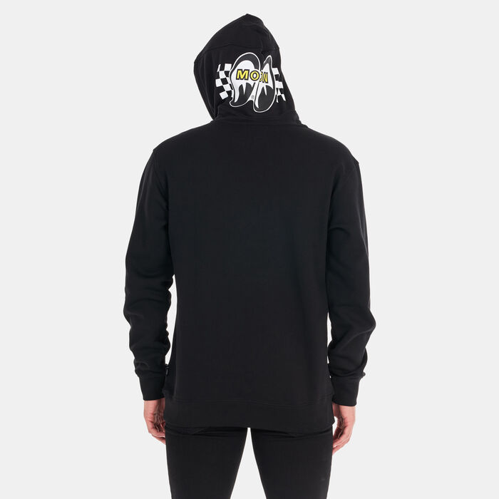 Vans Men's x Mooneyes Fleece Pullover Hoodie Black Vans Men's x Mooneyes Fleece Pullover Hoodie Black image number 1