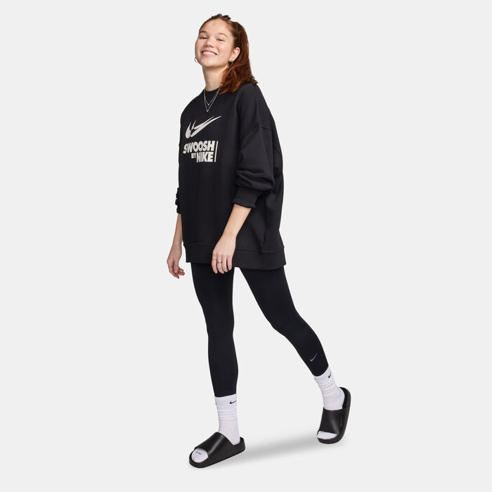 Nike Women's One Training Leggings Black Nike Women's One Training Leggings Black image number 2