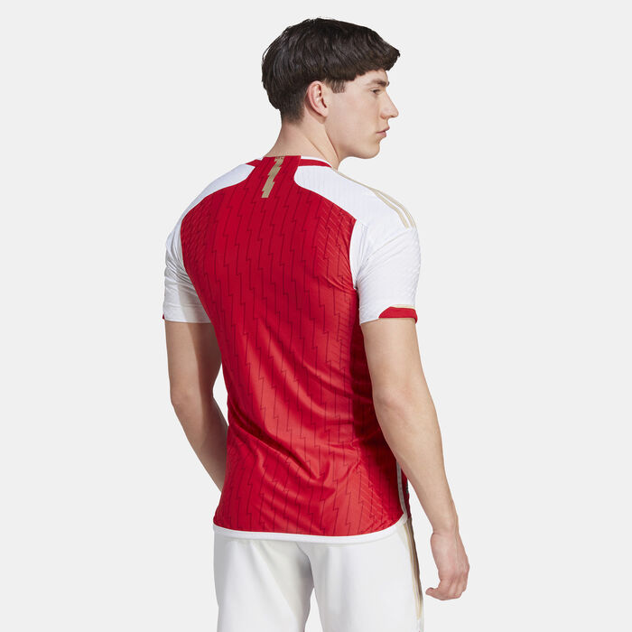 adidas Men's Arsenal Home Official Jersey - 2023/24 Red adidas Men's Arsenal Home Official Jersey - 2023/24 Red image number 1