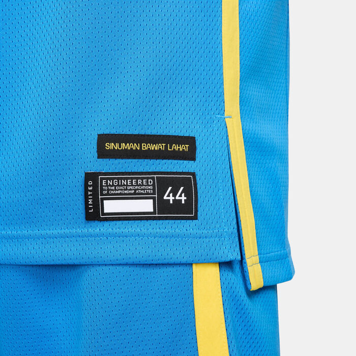 Nike Men's Team Phillipines Limited Road Basketball Jersey Blue Nike Men's Team Phillipines Limited Road Basketball Jersey Blue image number 4