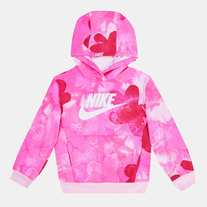 Nike Kids' Sci-Dye Club Hoodie Pink Nike Kids' Sci-Dye Club Hoodie Pink image number 0