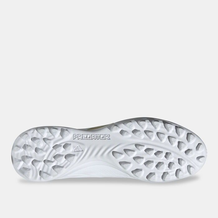 adidas Men's Predator League Turf Ground Football Shoes White image number 3