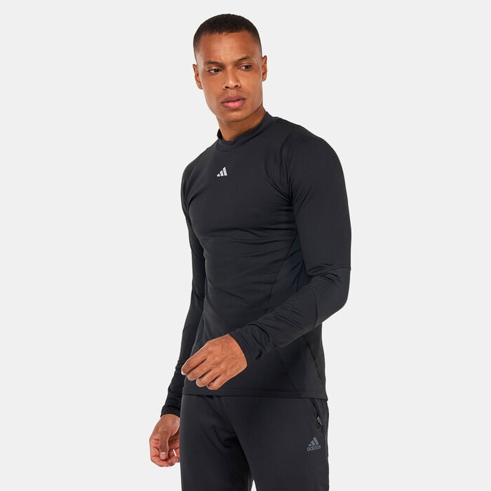 adidas Men’s Techfit COLD.RDY Training Long-Sleeve Top Black adidas Men’s Techfit COLD.RDY Training Long-Sleeve Top Black image number 0