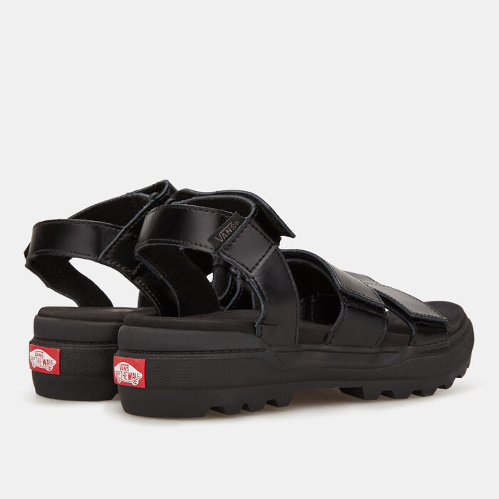 Vans Textured Waves Unisex Sandals Black Vans Textured Waves Unisex Sandals Black image number 2