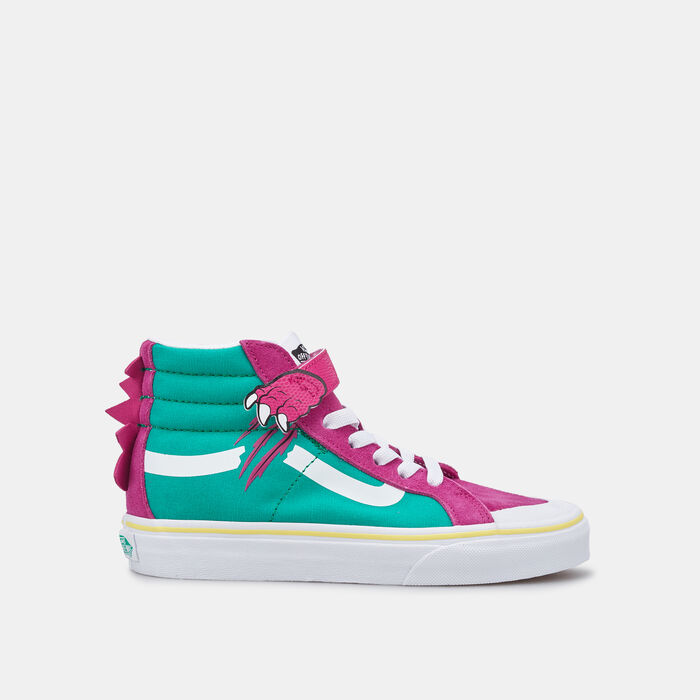 Vans Kids’ Dino Sk8-Hi Reissue 138 Velcro Unisex Shoe Green Vans Kids’ Dino Sk8-Hi Reissue 138 Velcro Unisex Shoe Green image number 0