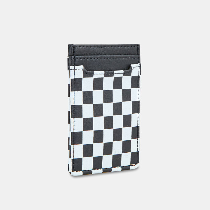 Vans Men's New Card Holder Wallet Black image number 2