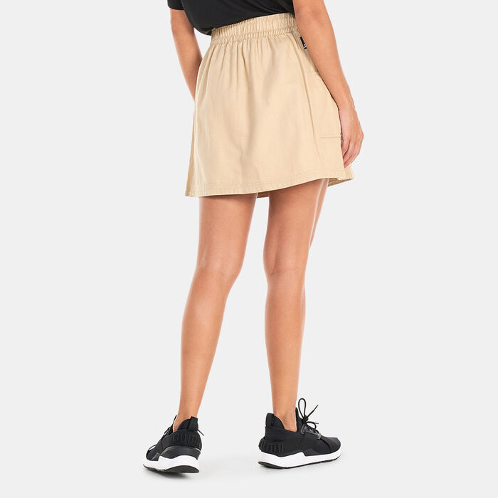 PUMA Women's Downtown Skirt Beige image number 1