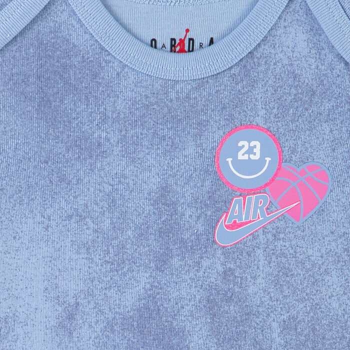 Nike Kids' Jeans And Bling Bodysuit Box Set Blue Nike Kids' Jeans And Bling Bodysuit Box Set Blue image number 1