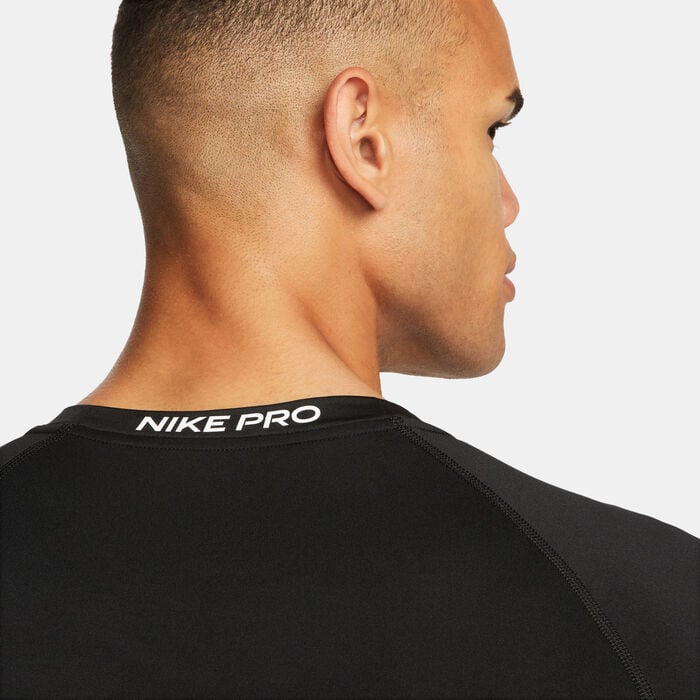 Nike Men's Pro Dri-FIT Training Top Black Nike Men's Pro Dri-FIT Training Top Black image number 3
